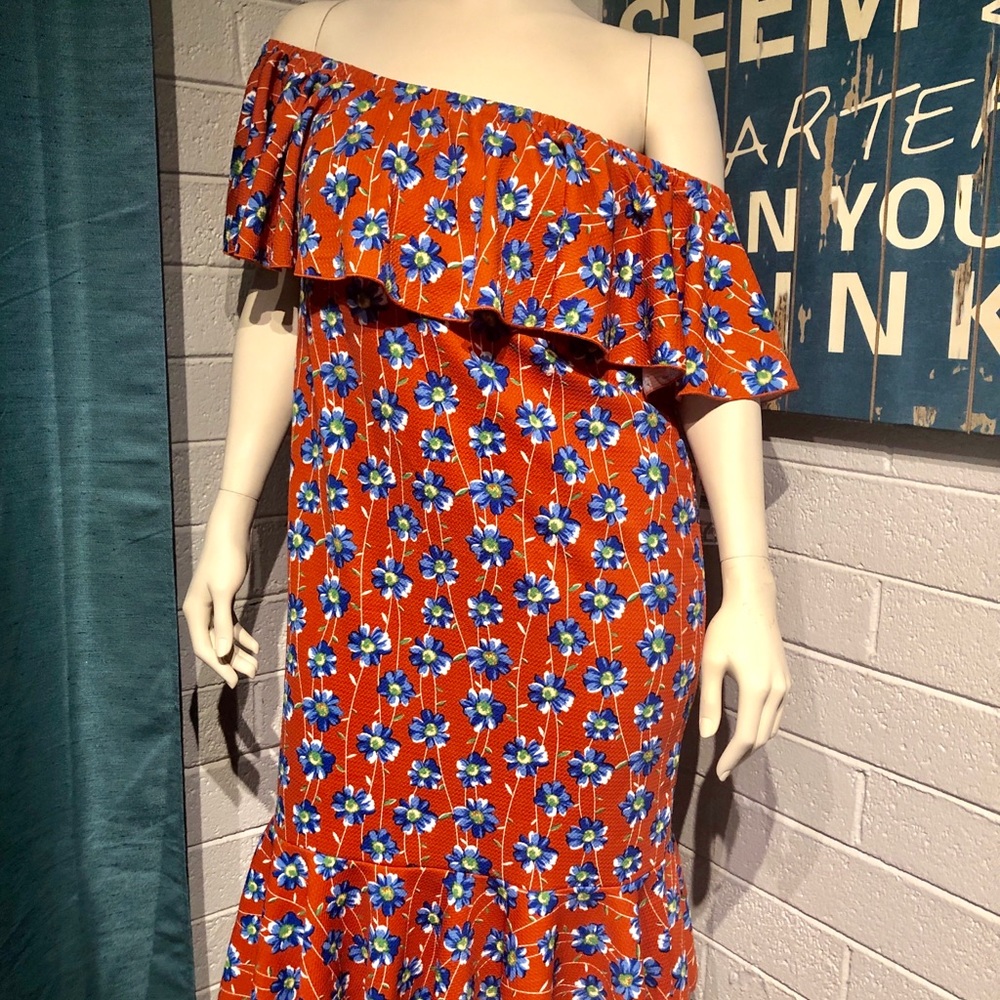 Lularoe Cici Dress 2xl - Picture 8 of 8